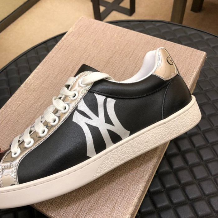 Gucci Womens Shoes Fashion Sneakers Lace-Up Luxury Brand Women's Ace Embroidered Sneaker with Original Box