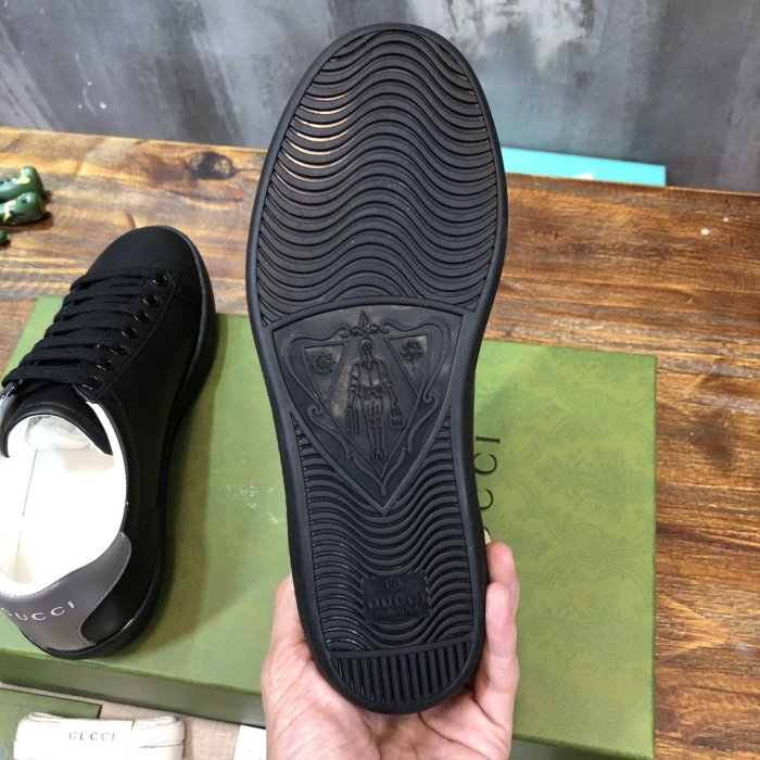 Gucci Womens Shoes Fashion Sneakers Lace-Up Luxury Brand Women's Ace Embroidered Sneaker with Original Box