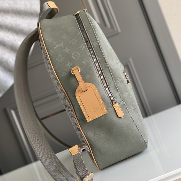 Louis Vuitton Mens Bags Backpacks Luxury Brand Fashion Type MONOGRAM TITANIUM M43882