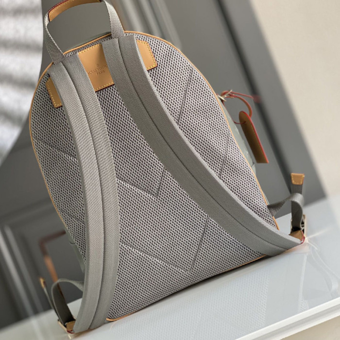 Louis Vuitton Mens Bags Backpacks Luxury Brand Fashion Type MONOGRAM TITANIUM M43882