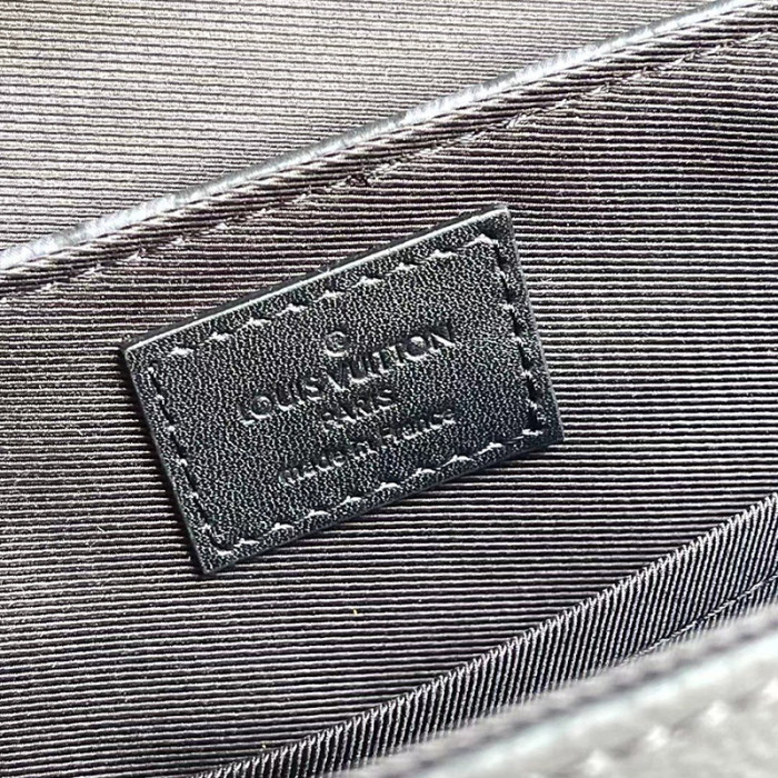 Louis Vuitton Womens and Mens Unisex Bags Luxury Brand TRUNK MESSENGER Monogram Eclipse coated canvas M45727 with Original Box