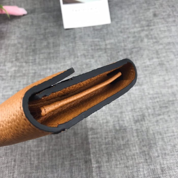 Hermes Womens Mens Wallets Purse Card Holder Leather Long Design Coin Bag with Original Box