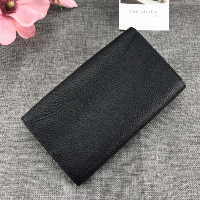 Hermes Womens Mens Wallets Purse Constance Clutch Leather Design Coin Bag with Original Box