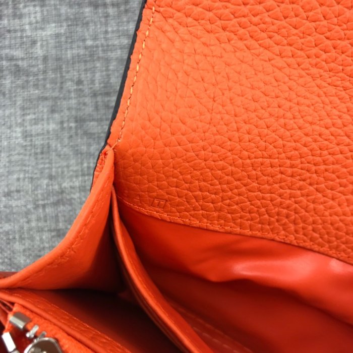 Hermes Womens Mens Wallets Purse Card Holder Leather Long Design Coin Bag with Original Box