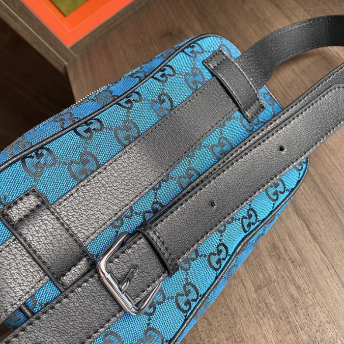 Gucci Men Bags Luxury Brand GG Multicolor belt bag with Original Box 658657 2UZAN 4487 with Original Box