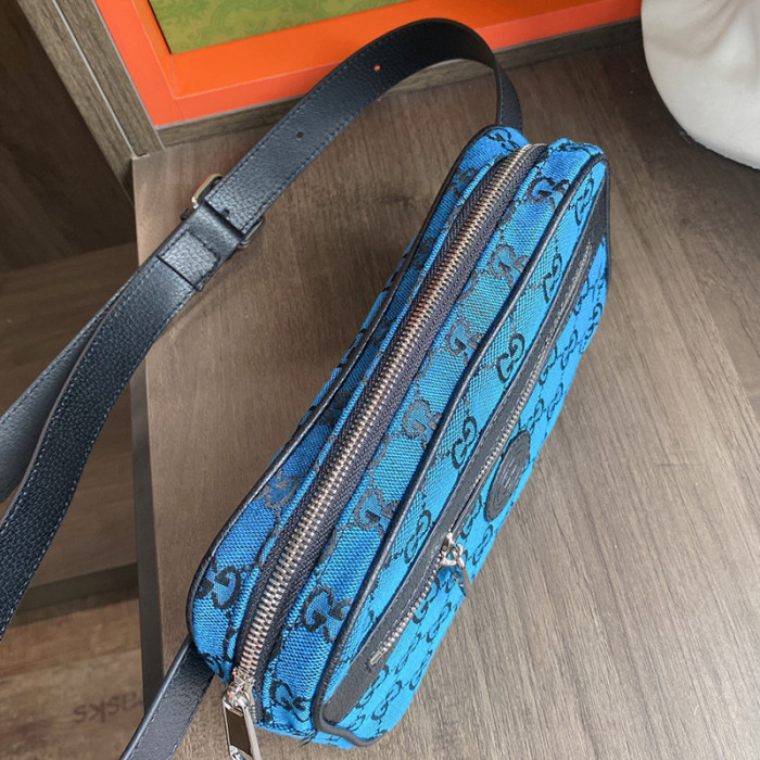 Gucci Men Bags Luxury Brand GG Multicolor belt bag with Original Box 658657 2UZAN 4487 with Original Box