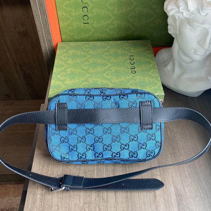 Gucci Men Bags Luxury Brand GG Multicolor belt bag with Original Box 658657 2UZAN 4487 with Original Box