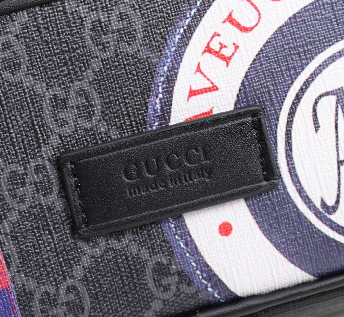 Gucci Mens Bags Crossbody Belts Bags Luxury Brand GG Supreme Canvas Bags for Men with Original Box