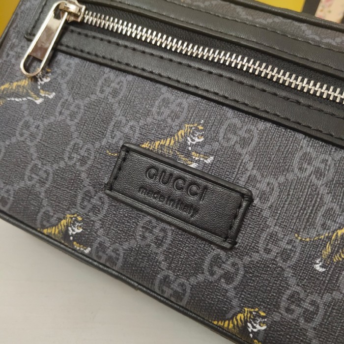 Gucci Mens Bags Crossbody Belts Bags Luxury Brand GG Supreme Canvas Bags for Men with Original Box
