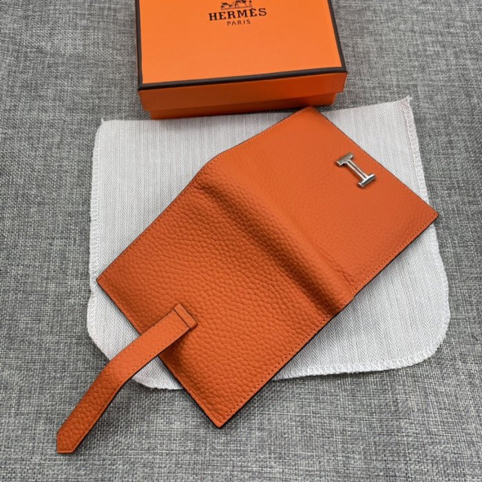 Hermes Womens Mens Wallets Purse Card Holder Leather Design Coin Bag with Original Box