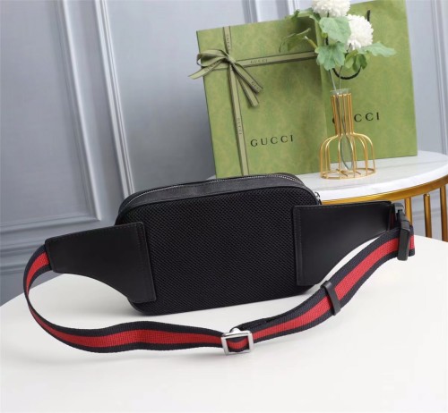 Gucci Mens Bags Crossbody Belts Bags Luxury Brand 474293 K9RRN 1095 GG Supreme Canvas Bags for Men with Original Box