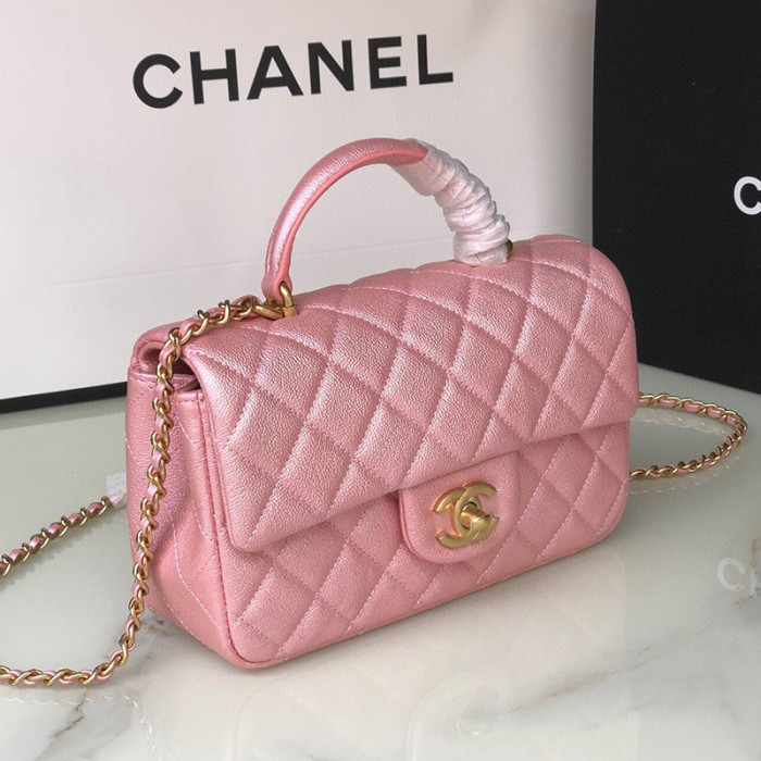 Chanel Womens Bags Crossbody Bag Classic Handbag CF Mini Luxury Brand with Original Box