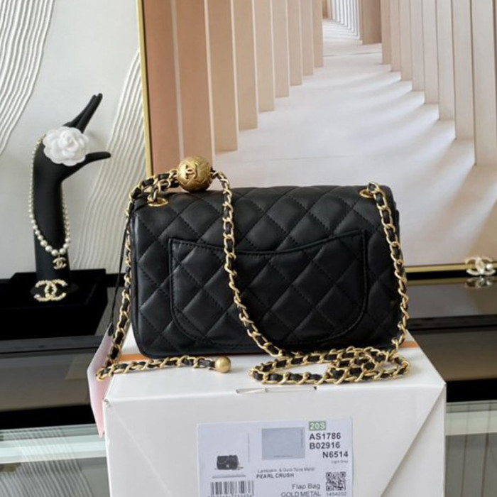 Chanel Womens Bags Crossbody Bag Classic Handbag CF Mini Luxury Brand with Original Box