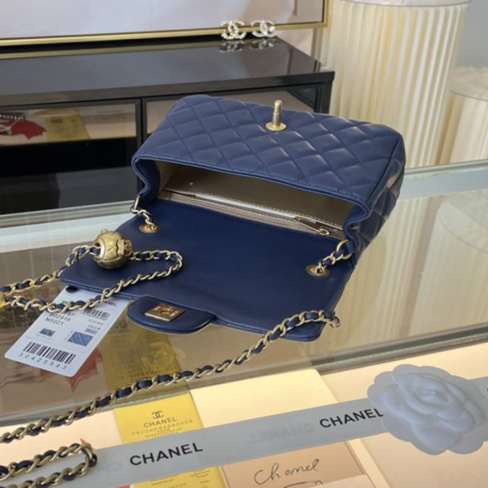 Chanel Womens Bags Crossbody Bag Classic Handbag CF Mini Luxury Brand with Original Box