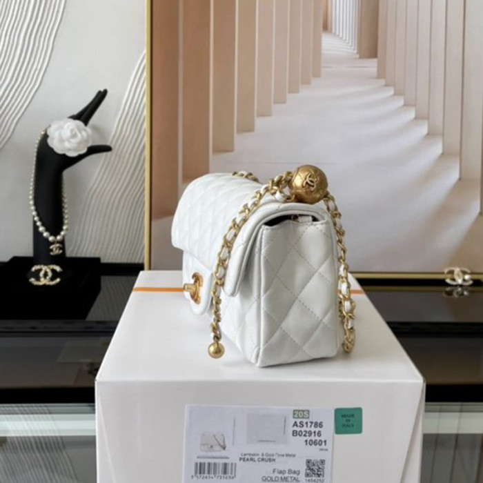 Chanel Womens Bags Crossbody Bag Classic Handbag CF Mini Luxury Brand with Original Box