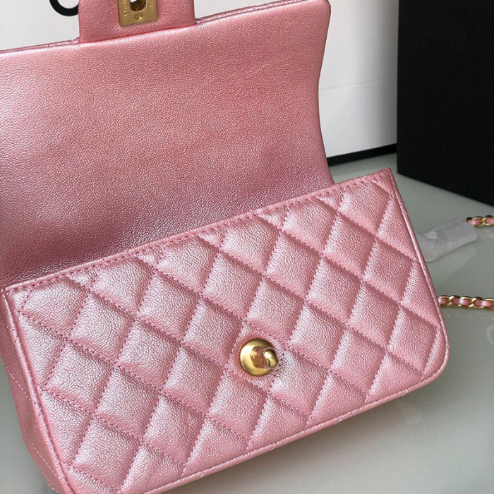 Chanel Womens Bags Crossbody Bag Classic Handbag CF Mini Luxury Brand with Original Box