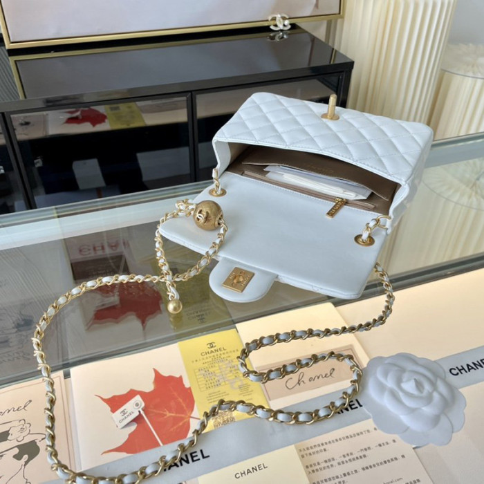 Chanel Womens Bags Crossbody Bag Classic Handbag CF Mini Luxury Brand with Original Box