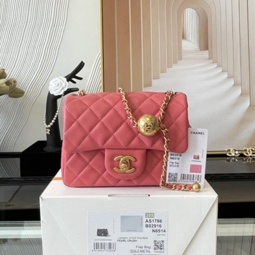Chanel Womens Bags Crossbody Bag Classic Handbag CF Mini Luxury Brand with Original Box