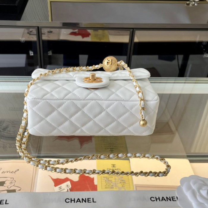 Chanel Womens Bags Crossbody Bag Classic Handbag CF Mini Luxury Brand with Original Box