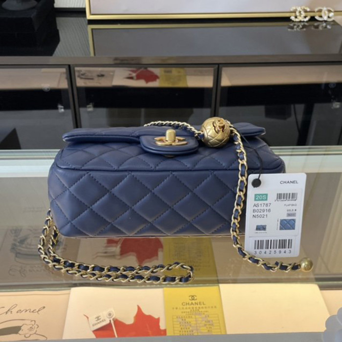 Chanel Womens Bags Crossbody Bag Classic Handbag CF Mini Luxury Brand with Original Box