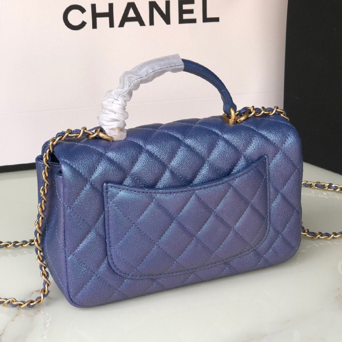 Chanel Womens Bags Crossbody Bag Classic Handbag CF Mini Luxury Brand with Original Box