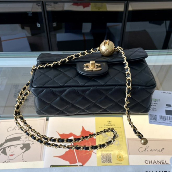 Chanel Womens Bags Crossbody Bag Classic Handbag CF Mini Luxury Brand with Original Box