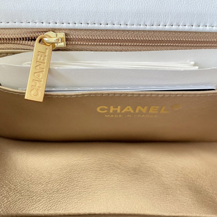 Chanel Womens Bags Crossbody Bag Classic Handbag CF Mini Luxury Brand with Original Box