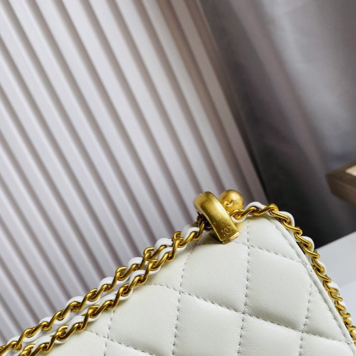 Chanel Womens Bags Crossbody Bag Classic Handbag CF Mini Luxury Brand with Original Box