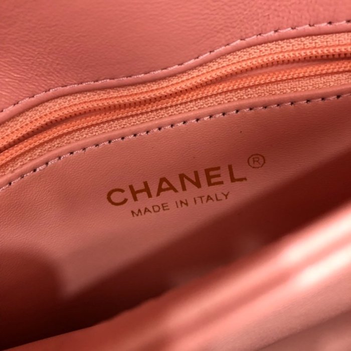Chanel Womens Shoulder Bags Luxury Brand with Original Box Small Flap Bag With Top Handle Lambskin & Gold-Tone Metal