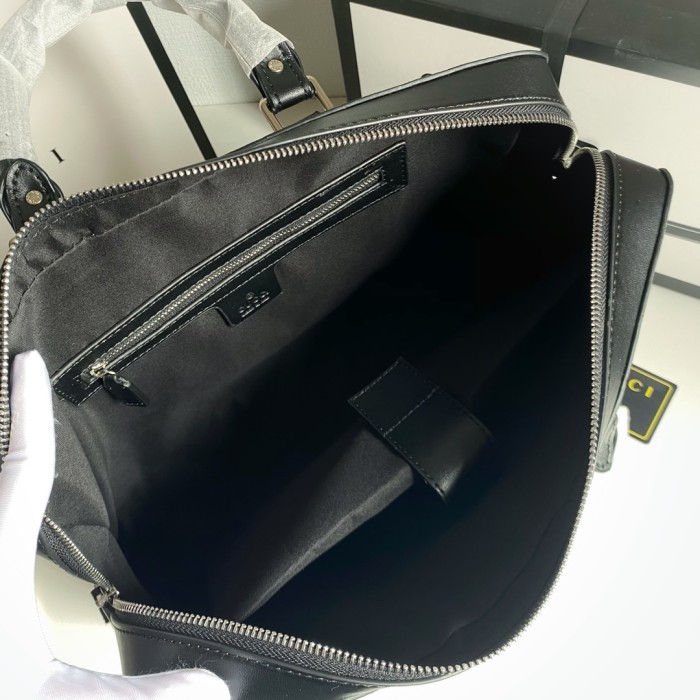 Gucci Mens Bags Handbags Briefcase Luxury Brand GG Supreme Handbags for Men