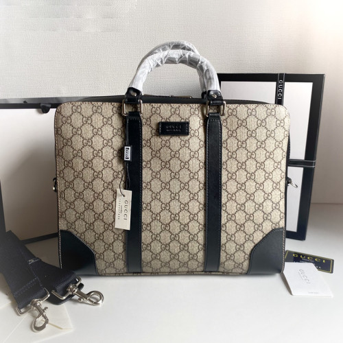 Gucci Mens Bags Handbags Briefcase Luxury Brand GG Supreme Handbags for Men