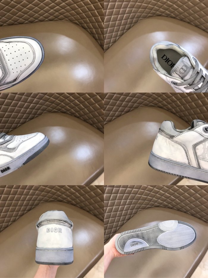 Dior Men Shoes Sneakers Luxury B27 Sneaker Fashion Sneakers Lace-Up with Original Box