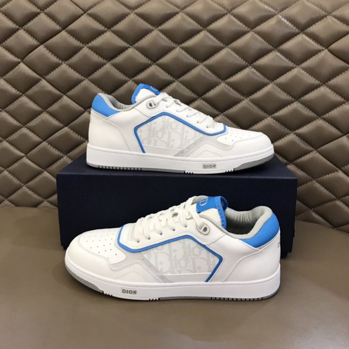 Dior Men Shoes Sneakers Luxury B27 Sneaker Fashion Sneakers Lace-Up with Original Box