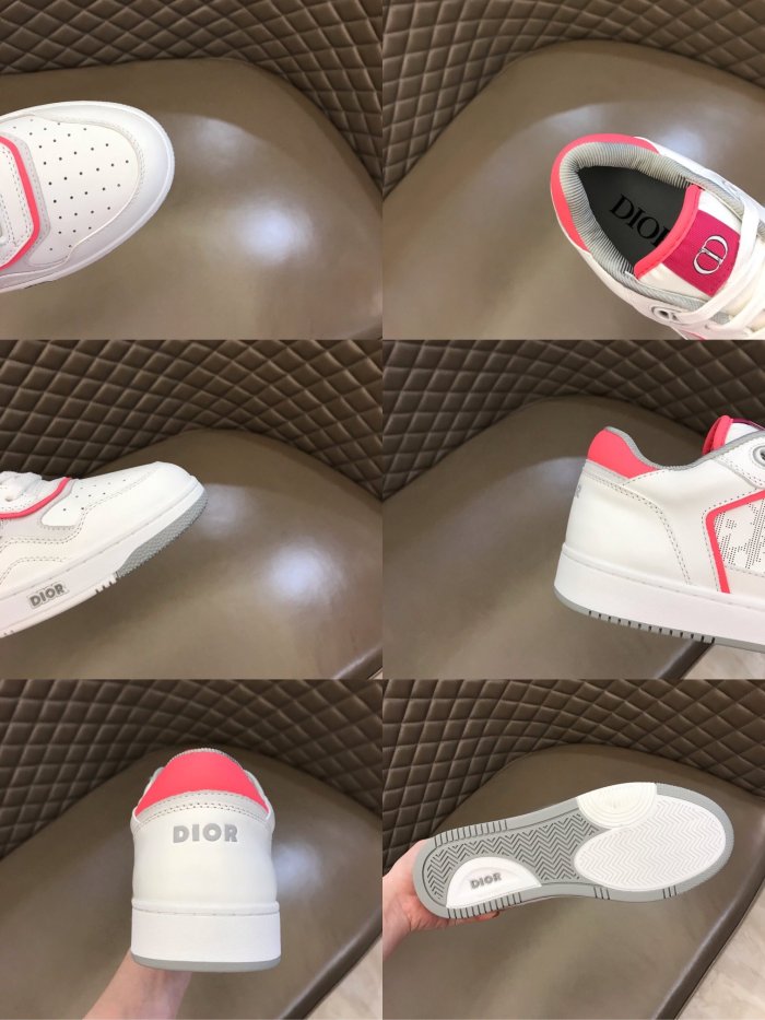 Dior Men Shoes Sneakers Luxury B27 Sneaker Fashion Sneakers Lace-Up with Original Box