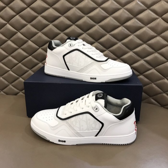 Dior Men Shoes Sneakers Luxury B27 Sneaker Fashion Sneakers Lace-Up with Original Box