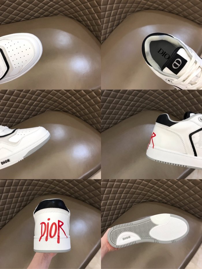 Dior Men Shoes Sneakers Luxury B27 Sneaker Fashion Sneakers Lace-Up with Original Box