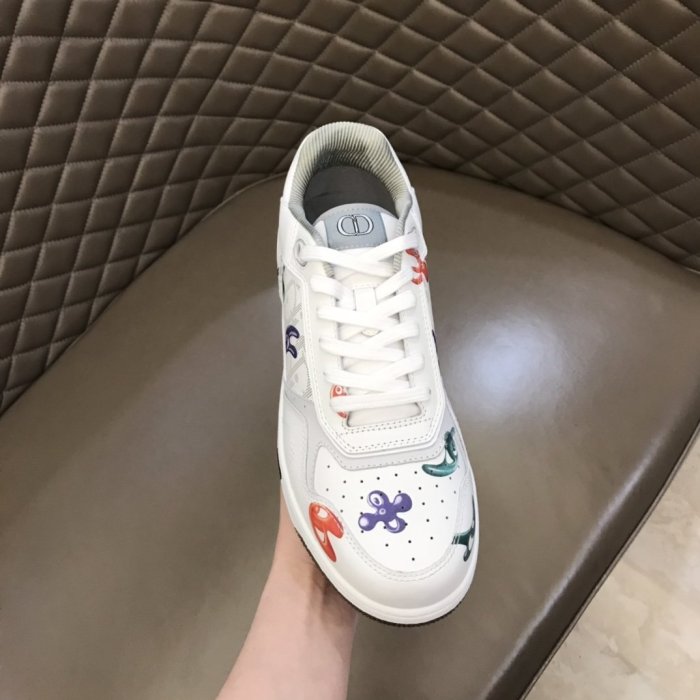 Dior Men Shoes Sneakers Luxury B27 Sneaker Fashion Sneakers Lace-Up with Original Box