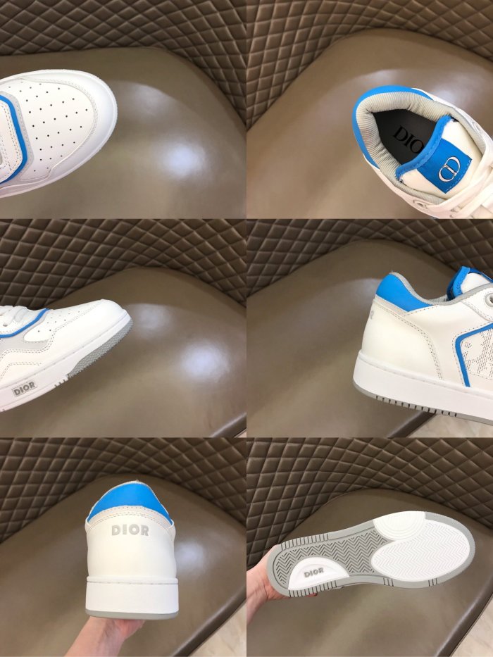 Dior Men Shoes Sneakers Luxury B27 Sneaker Fashion Sneakers Lace-Up with Original Box