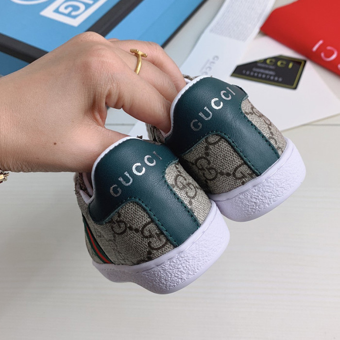 Gucci Kids Shoes Sneakers Breathable Children Casual Walking Sneakers with Original Box