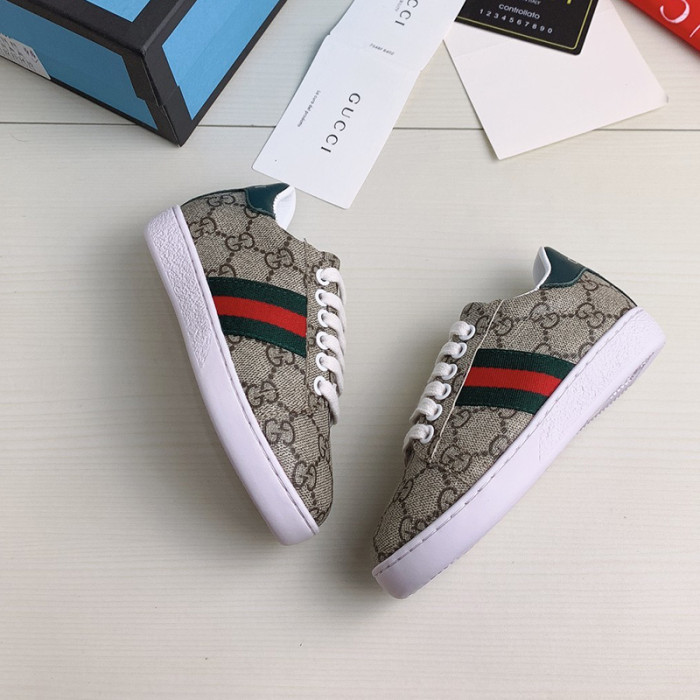 Gucci Kids Shoes Sneakers Breathable Children Casual Walking Sneakers with Original Box