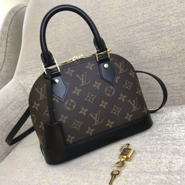 Louis Vuitton Womens Bags Handbags Luxury Brand Fashion ALMA BB Shoulder Bags for Women with Original Box