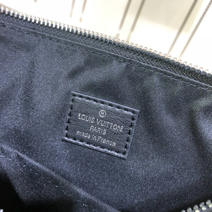 Louis Vuitton Mens Bags Messenger Bags Luxury Brand Fashion Type DISCOVERY MESSENGER BB Damier Infini cowhide leather N42418 with Original Box