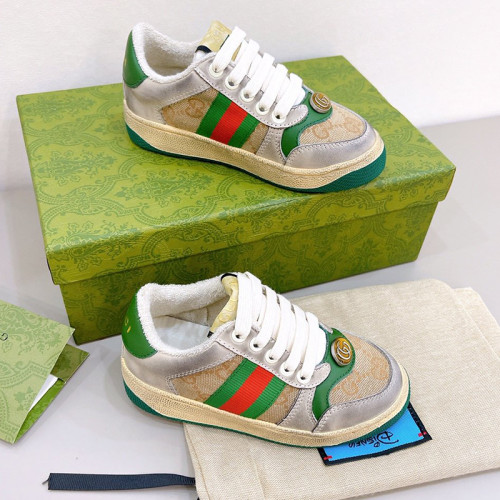 Gucci Kids Shoes Sneakers Breathable Children Casual Walking Sneakers with Original Box