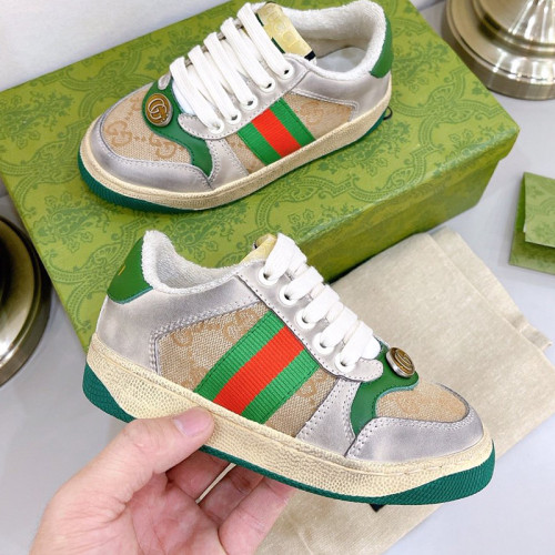 Gucci Kids Shoes Sneakers Breathable Children Casual Walking Sneakers with Original Box