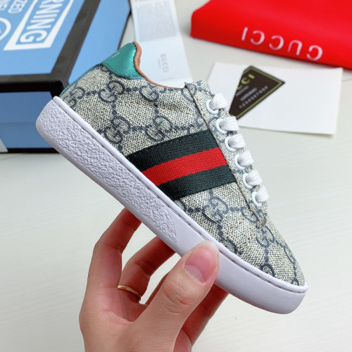 Gucci Kids Shoes Sneakers Breathable Children Casual Walking Sneakers with Original Box