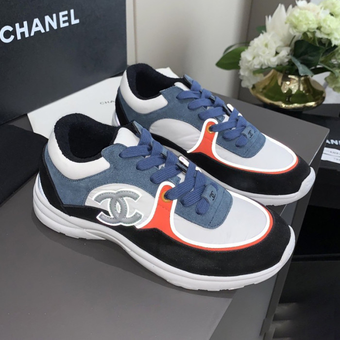 Chanel Mens Shoes Sneakers Luxury Brand Sports Shoes Breathable Design with Original Box