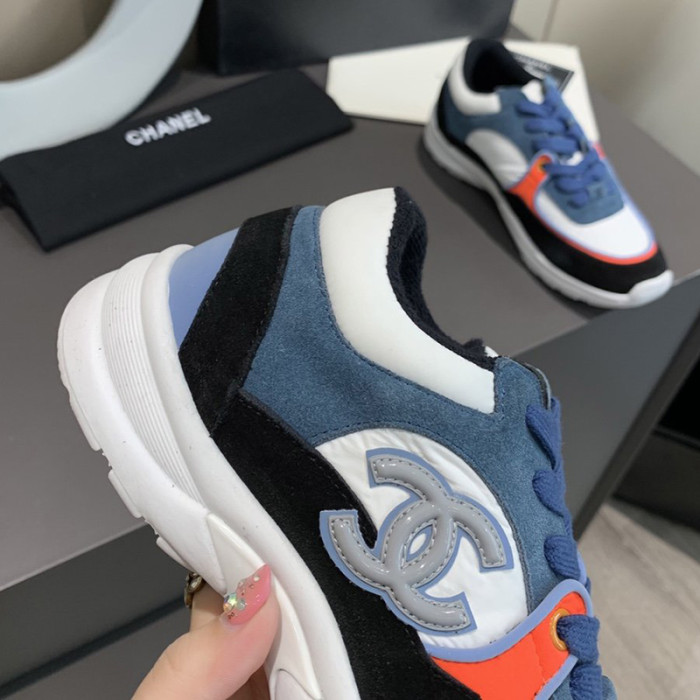 Chanel Mens Shoes Sneakers Luxury Brand Sports Shoes Breathable Design with Original Box
