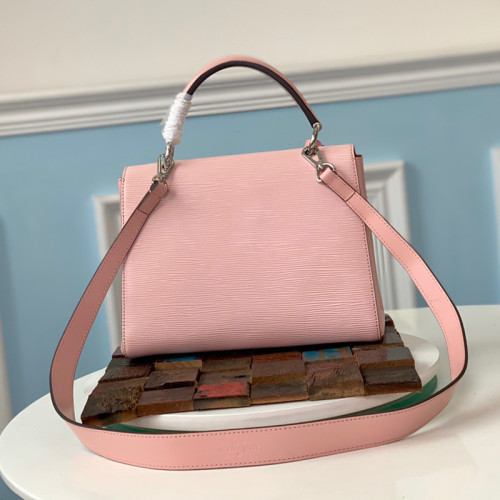 Louis Vuitton Womens Bags Handbags Luxury Brand Fashion Type M53694 GRENELLE PM Rose Ballerine Pink Epi grained cowhide leather with Original Box