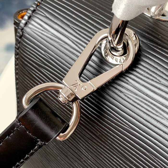 Louis Vuitton Womens Bags Handbags Luxury Brand Fashion Type M53695 GRENELLE PM Black Epi grained cowhide leather with Original Box