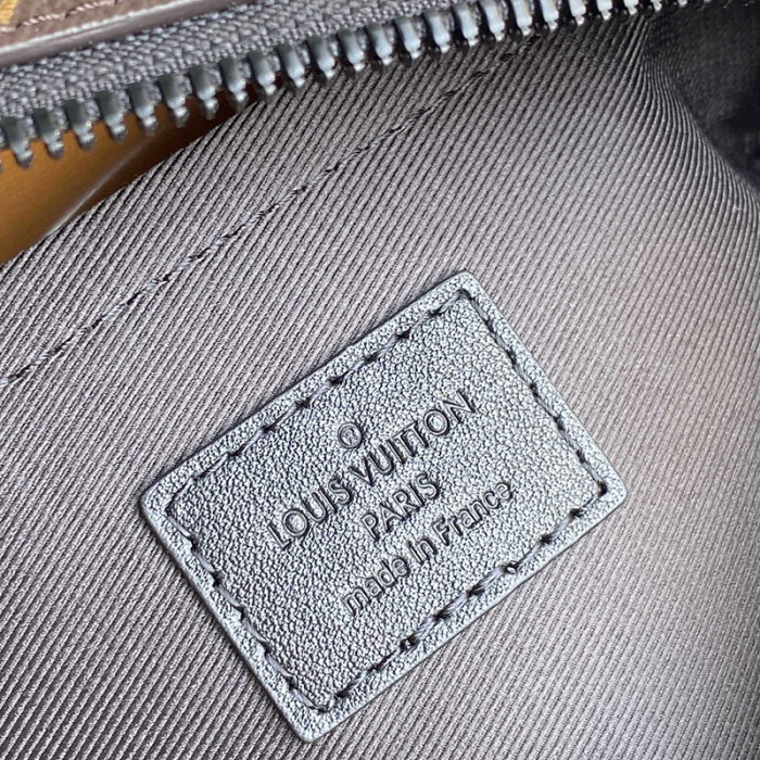 Louis Vuitton Mens Bags Messenger Bags Luxury Brand Fashion Type S LOCK MESSENGER Blue Monogram Macassar coated canvas M45863 with Original Box